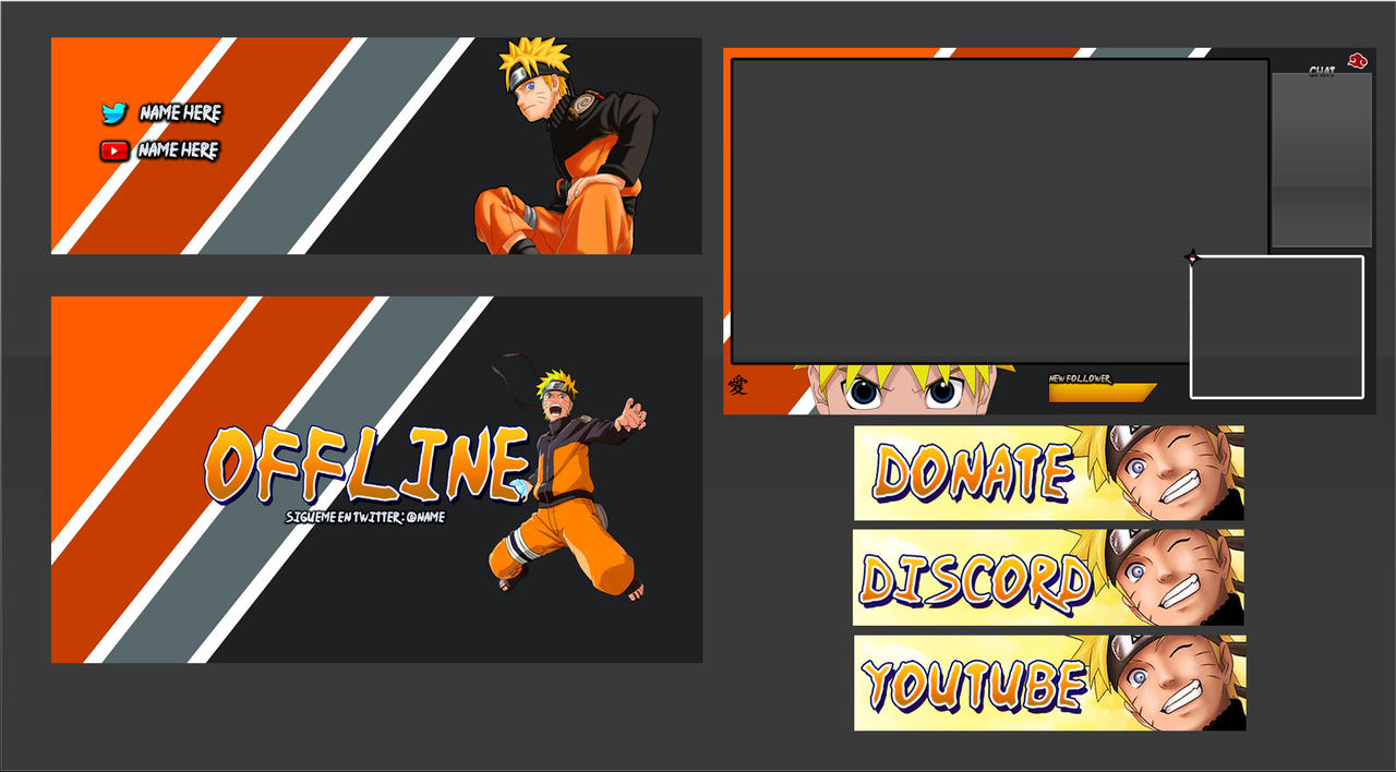 STREAM PACKAGE NARUTO by OClitoo on DeviantArt