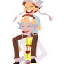 SRF Morty and SF Rick