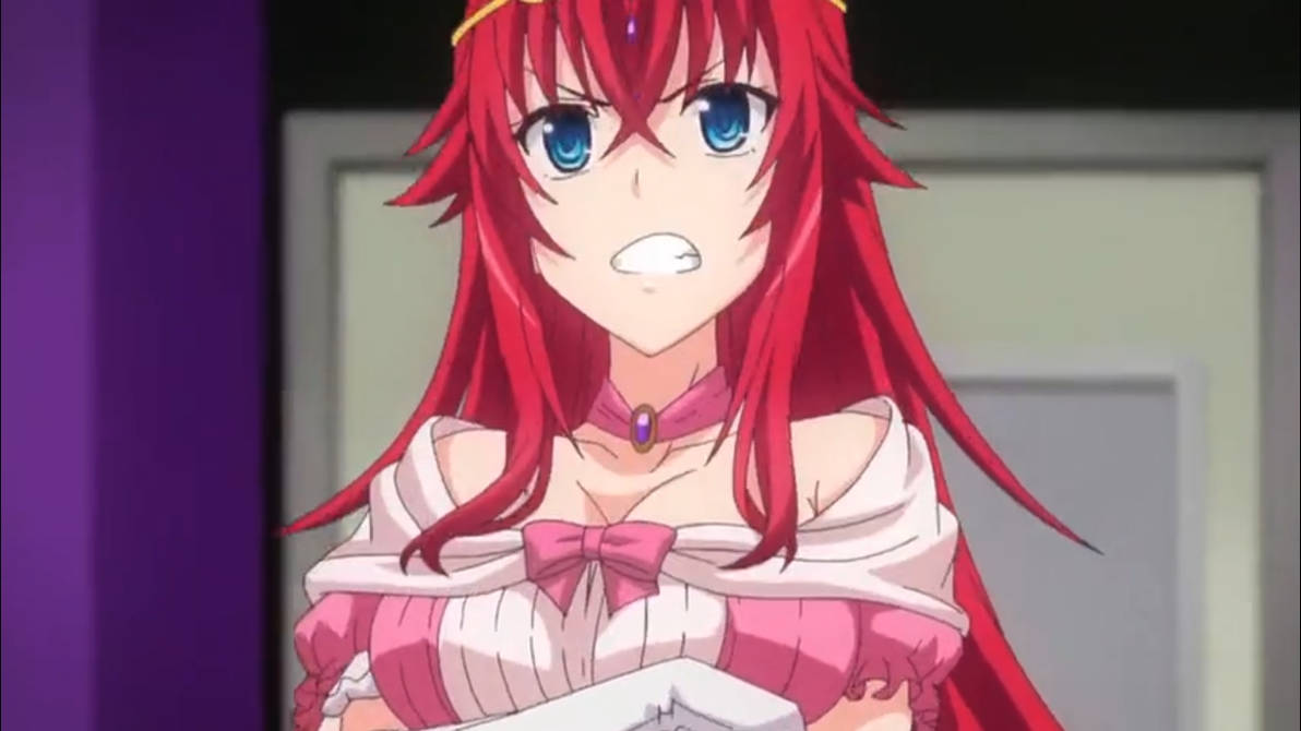 Angry Rias Angry Princess Rias by BlackSnowMaker on DeviantArt
