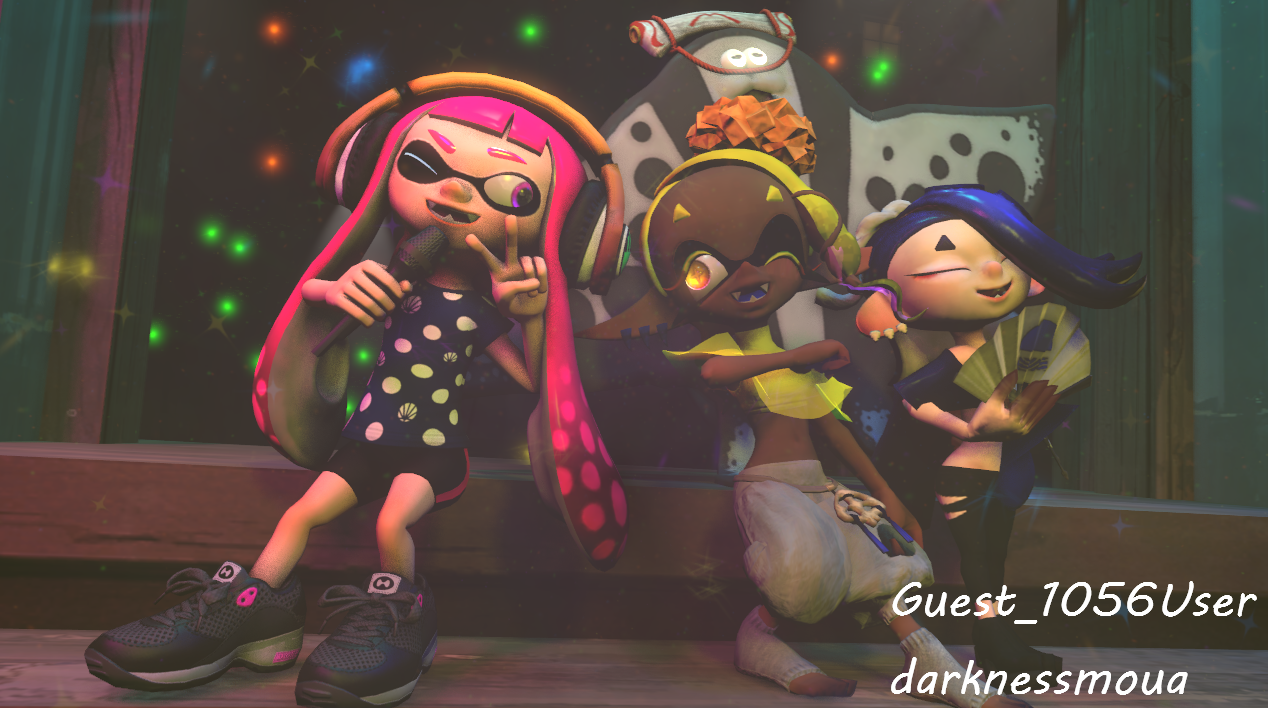 [Splatoon SFM] Olivia Singing With Deep Cut by ItsGuest1056User on ...