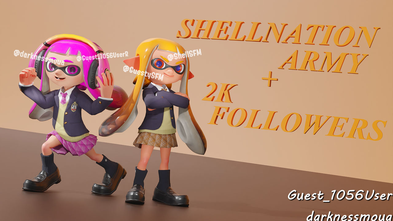 SHELLNATION ARMY RISE UP! + ShellSFM 2K Followers by ItsGuest1056User ...