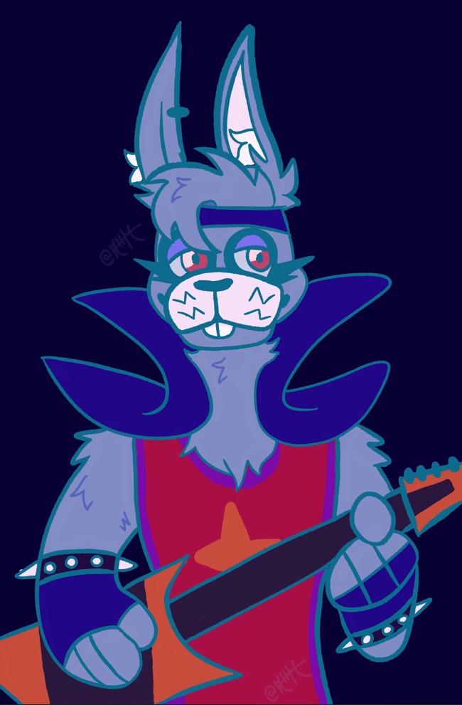 Glamrock Bonnie by StarsBon28112 on DeviantArt