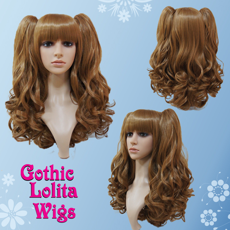 Wavy Light Brown Lolita Wig