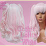 Wavy Powder Pink Wig