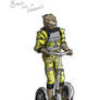 Bossk on a Segway