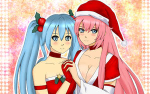 Christmas Miku and Luka