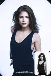 Marie Avgeropoulos recoloring