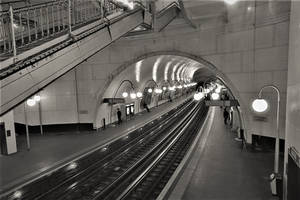 Paris subway station