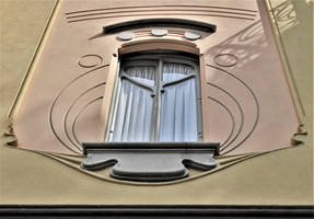 Art Nouveau window