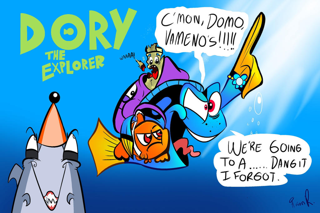 Dory the Explorer by miitoons on DeviantArt