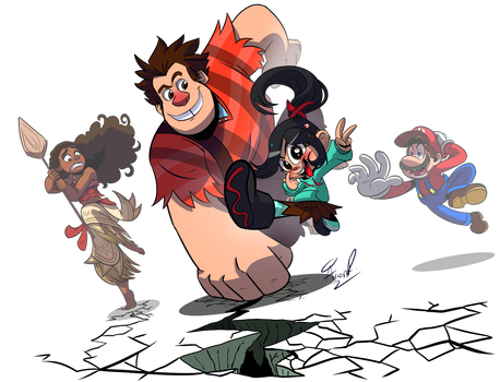 Ralph Wrecks DeviantART- Wreck it Ralph 2