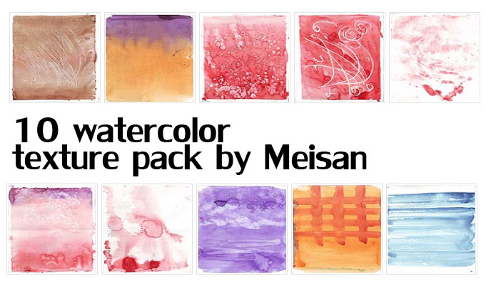 ::WATERCOLOR TEXTURE PACK 2::