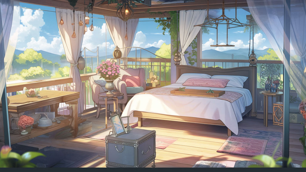 Fantasy bedroom interior stock no.1 by meisanmui on DeviantArt