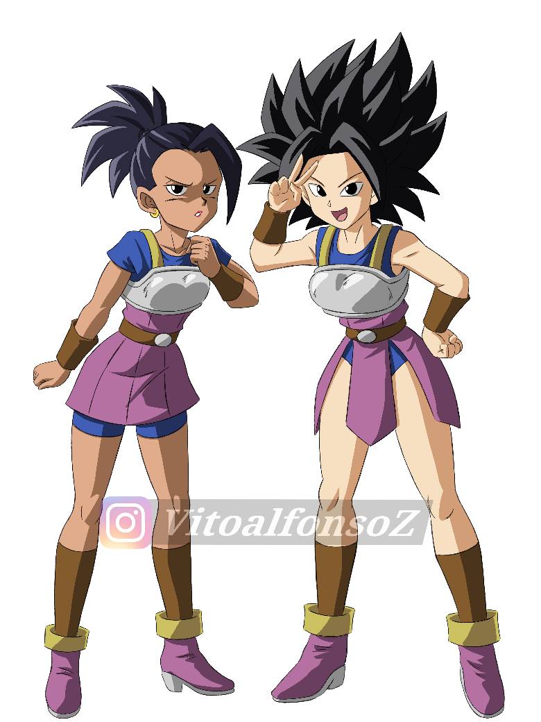 Las chicas Saiyajin by DonVitoZ on DeviantArt