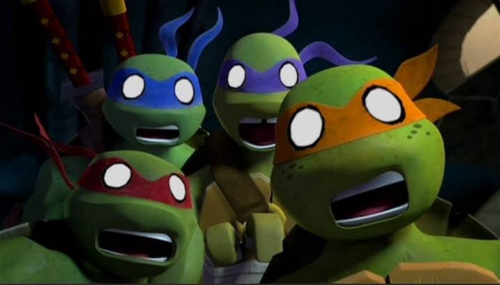 Turtles shocked by shakimberryjr on DeviantArt