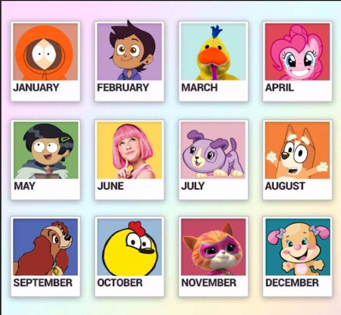 Abc Month Characters. Deviantart Female characters month by shakimberryjr on DeviantArt