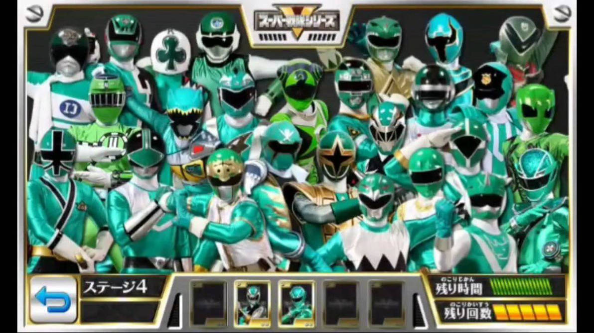 Sentai green rangers by shakimberryjr on DeviantArt