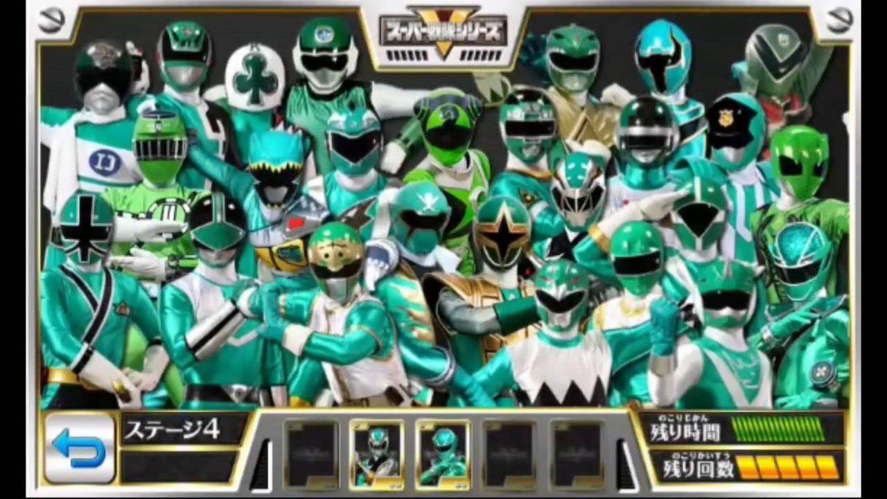 Sentai Rangers Deviantart Sentai green rangers by shakimberryjr on DeviantArt