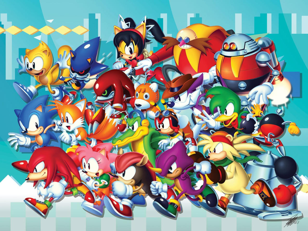 Sonic Characters Deviantart Sonic classic characters by shakimberryjr on DeviantArt