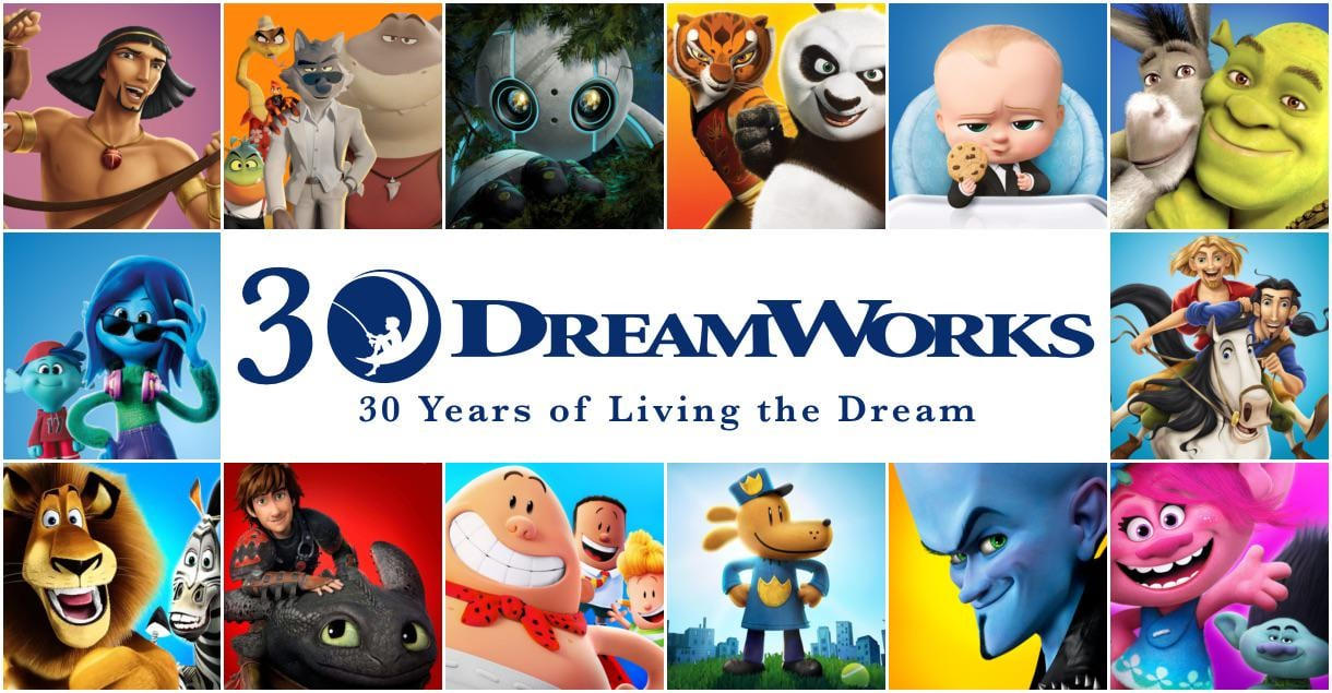 Dreamworks's Deviantart Dreamworks 30th anniversary by shakimberryjr on DeviantArt