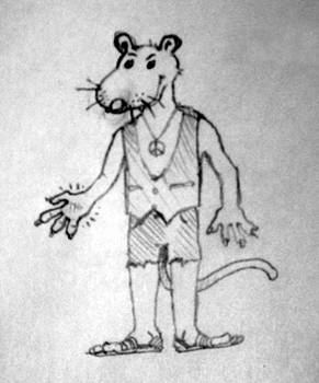 Cartoon mouse