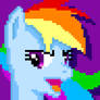 Rainbow Dash (pixel art)