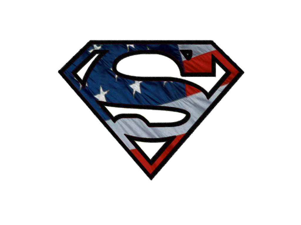 Superman Patriotic Logo