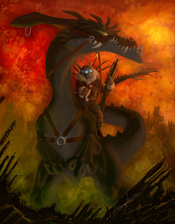 Dragon Rider Design Dragon rider by Danlop77 on DeviantArt