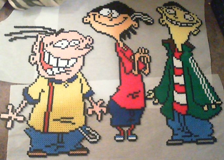 Ed, Edd n Eddy Perler Beads