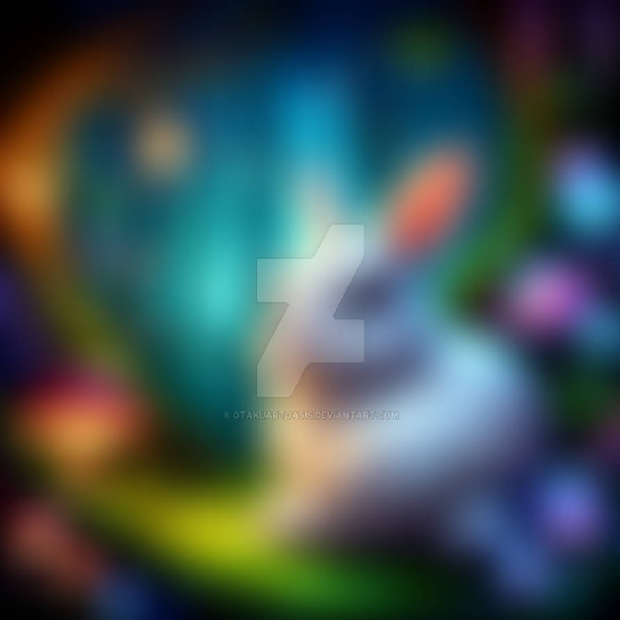 Enchanted Forest Bunny by OtakuArtOasis on DeviantArt