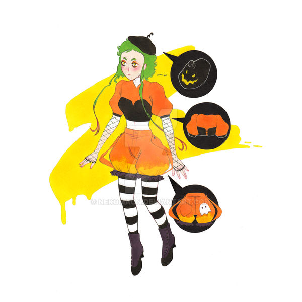 Pumpkin Girl ADOPT AUC OPEN