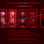 Custom box background adoptables pack