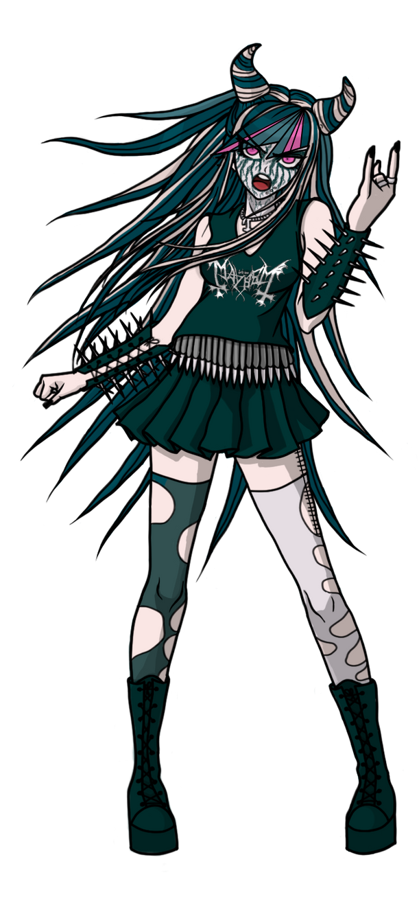 Danganronpa Sprite Edit: Ibuki by Vargnatt-V on DeviantArt
