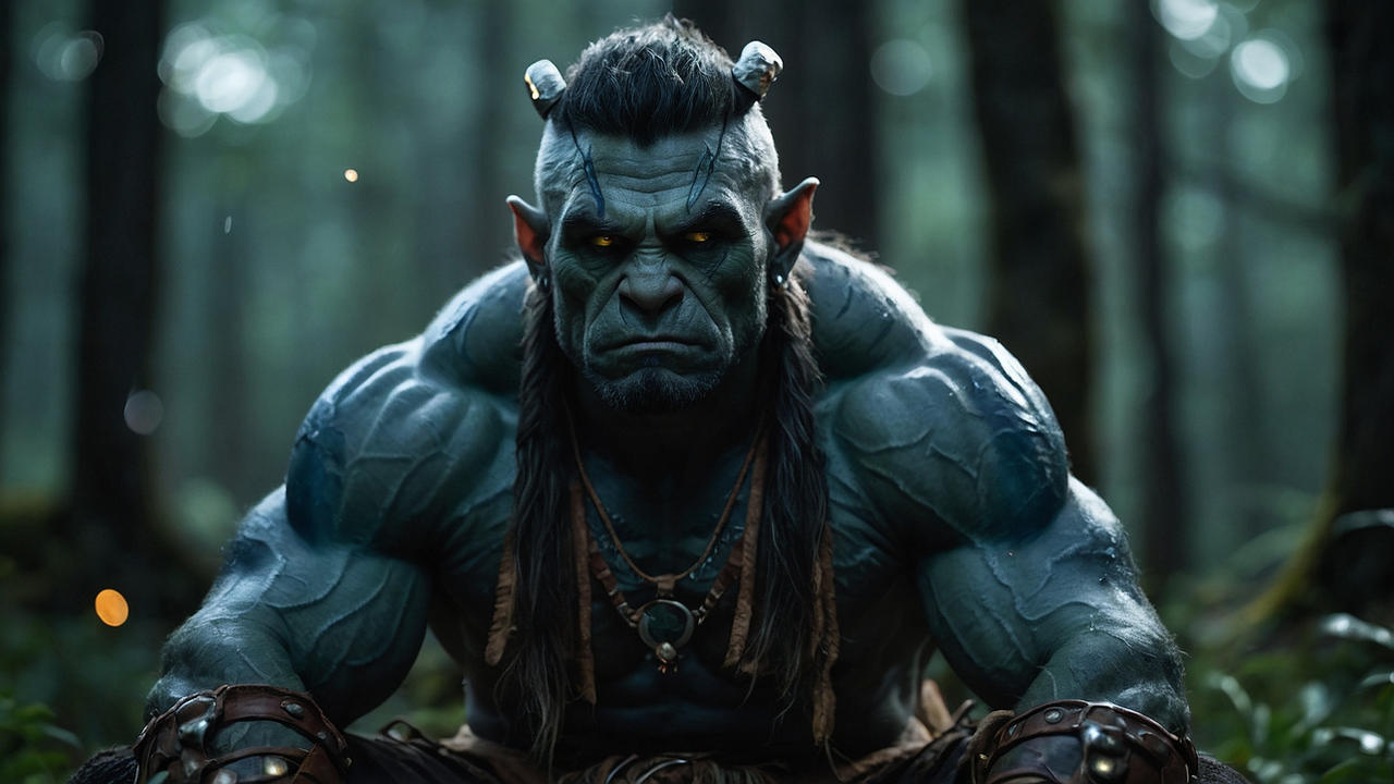 Orc Art by aidesignbirdy on DeviantArt