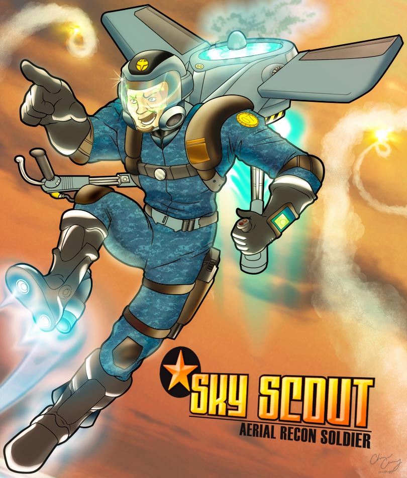 Jetpack Soldier by feisarmatic on DeviantArt
