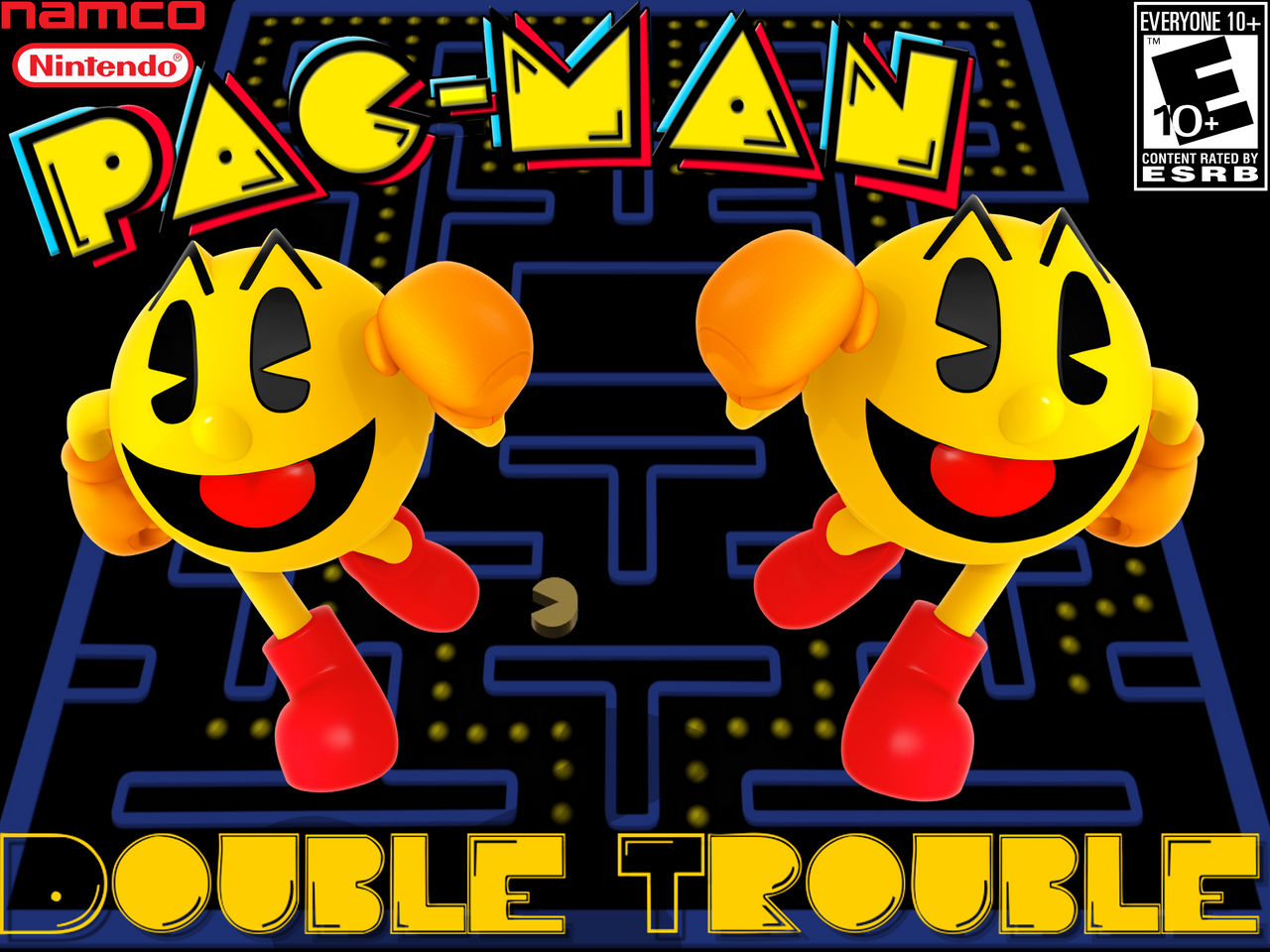Double Pacman Pac-Man Double Trouble by LordAlex2008 on DeviantArt
