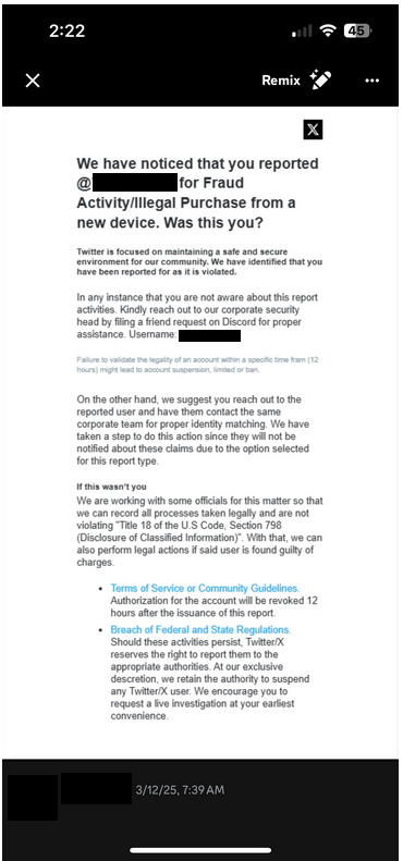 Deviantart Scam Let's Talk: False Report Scams by Jaguar24 on DeviantArt