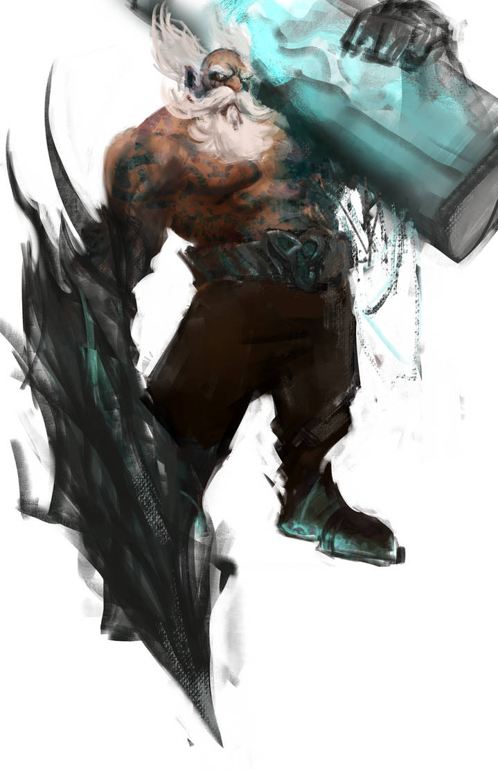 cyber dwarf by primoyearzero on DeviantArt