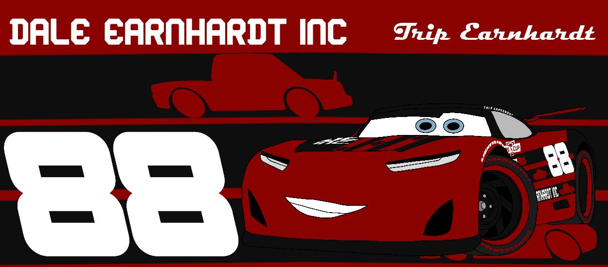 Trip Earnhadrt - d.e. inc next gen racer #88 by AndyTheGreenFox2005 on ...