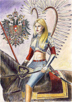 Winged Hussar and Habsburg Eagle