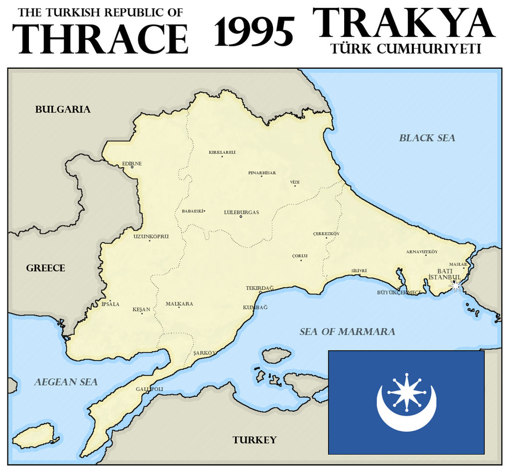 Turkish Republic of Thrace, 1995 by xpnck