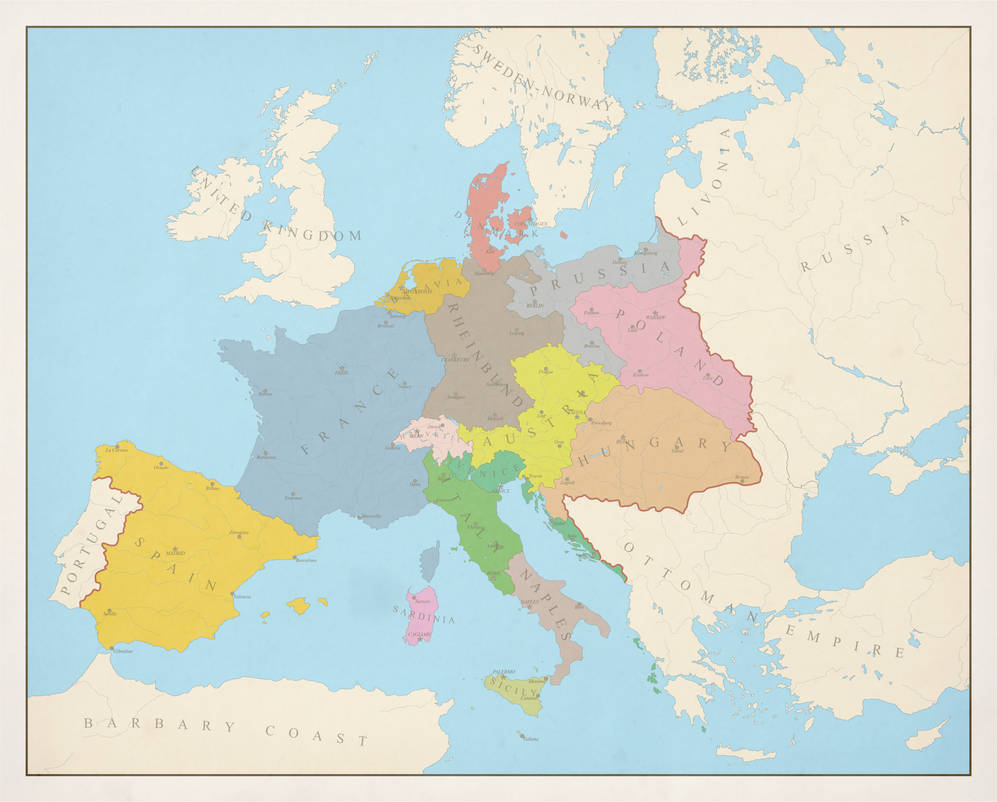Commonwealth of Europe, 1810 by repr0bus on DeviantArt
