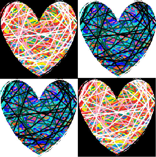 Inverted Hearts by Iverzzz9 on DeviantArt