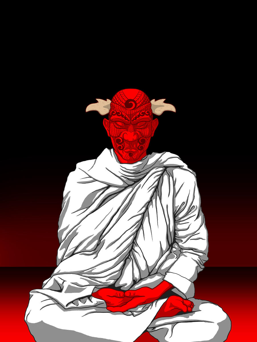 Demon Think Meditating Demon by Havayoth on DeviantArt