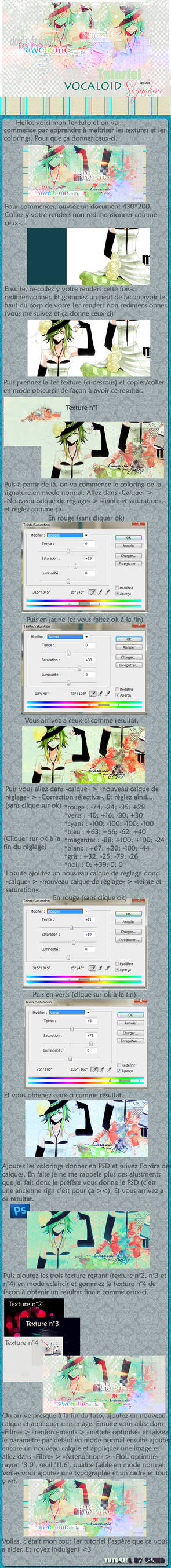 Signature VOcaloid