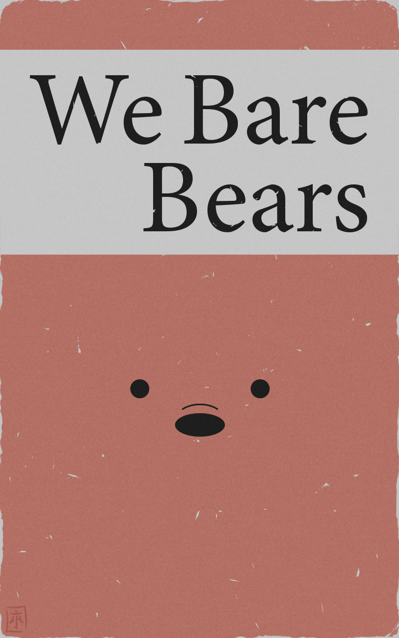 'We Bare Bears' poster