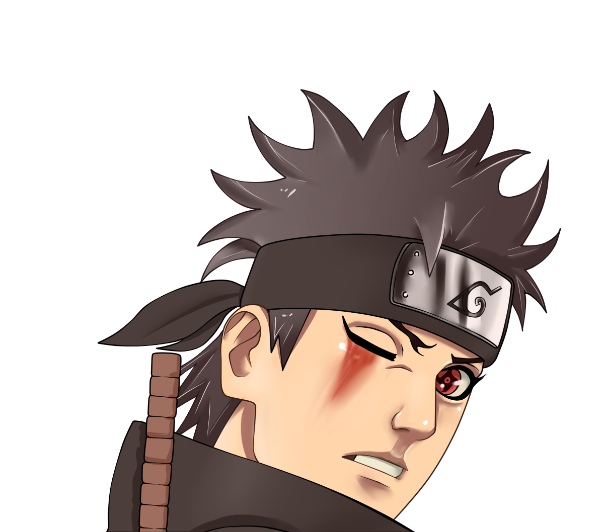 Image Of Shisui Uchiha Peeker - Cartoon Transparent PNG - 2550x810 - Free  Download on NicePNG