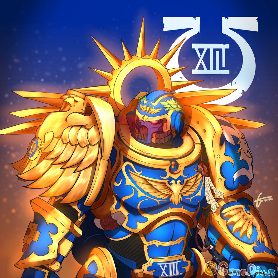 WH40K: Roboute Guilliman by Wizzydiaz on DeviantArt