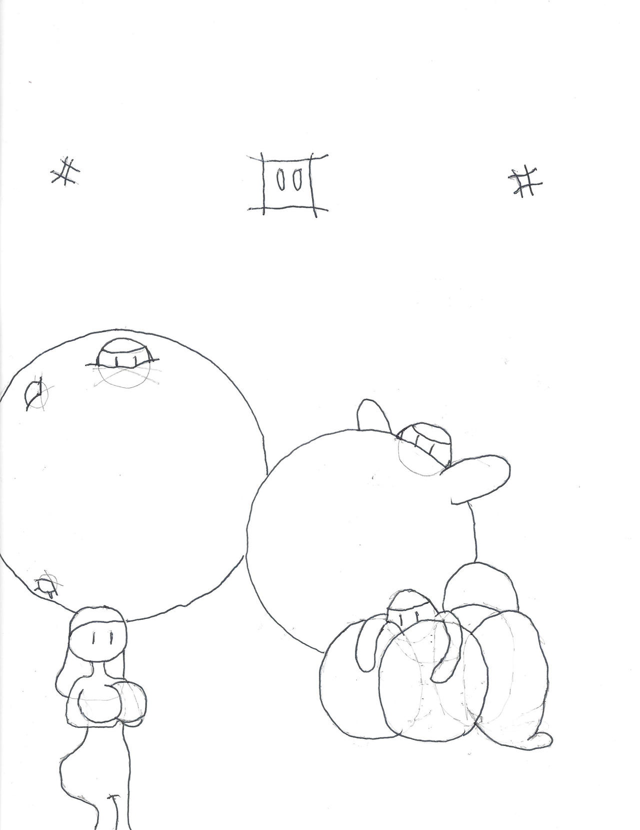 Kumasi Inflation Deviantart Feeding Your Inflation Urge (Cover) by HummerSnacks on DeviantArt