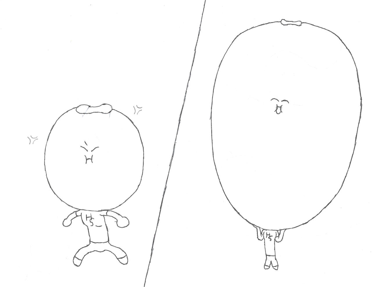 Acmentalman Deviantart Dare 22: Mental Head Inflation by HummerSnacks on DeviantArt
